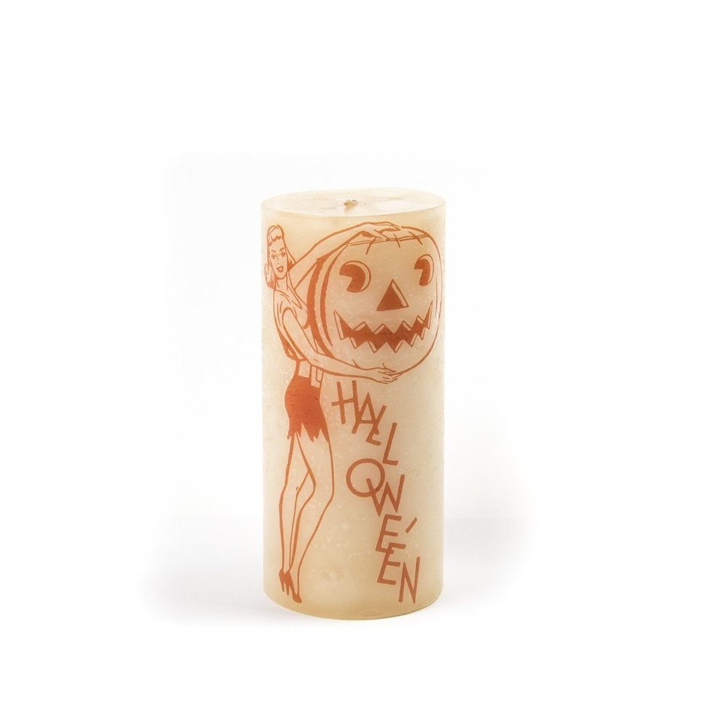 Halloween Scented Candle 3x6"